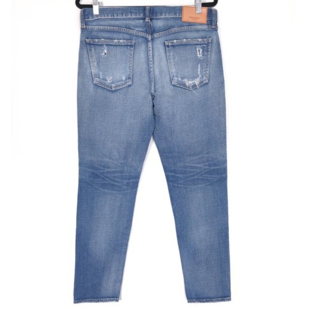 NWT MOUSSY VINTAGE Women's Jeans 30 JAPAN MADE Helendale Skinny Distressed HOWA‎ - Picture 3 of 14